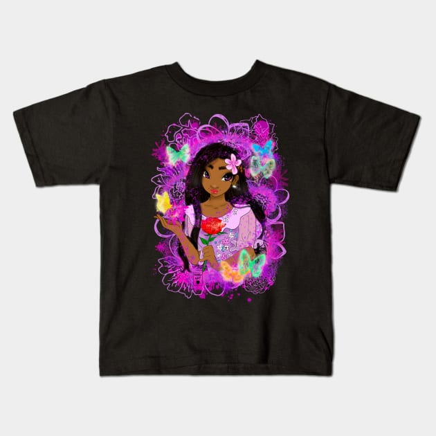 Isabela Kids T-Shirt by kakunat